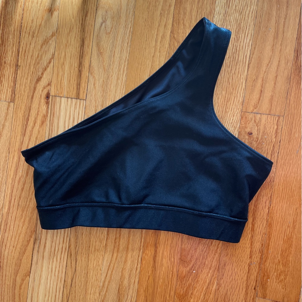 heroine sport black (onyx) cold shoulder bra